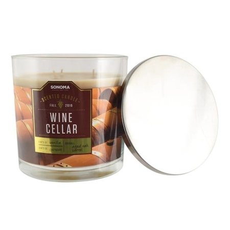 CANDLELITE Candle Lite 260470 14 oz Wine Cellar Wood Wick Candle 260470